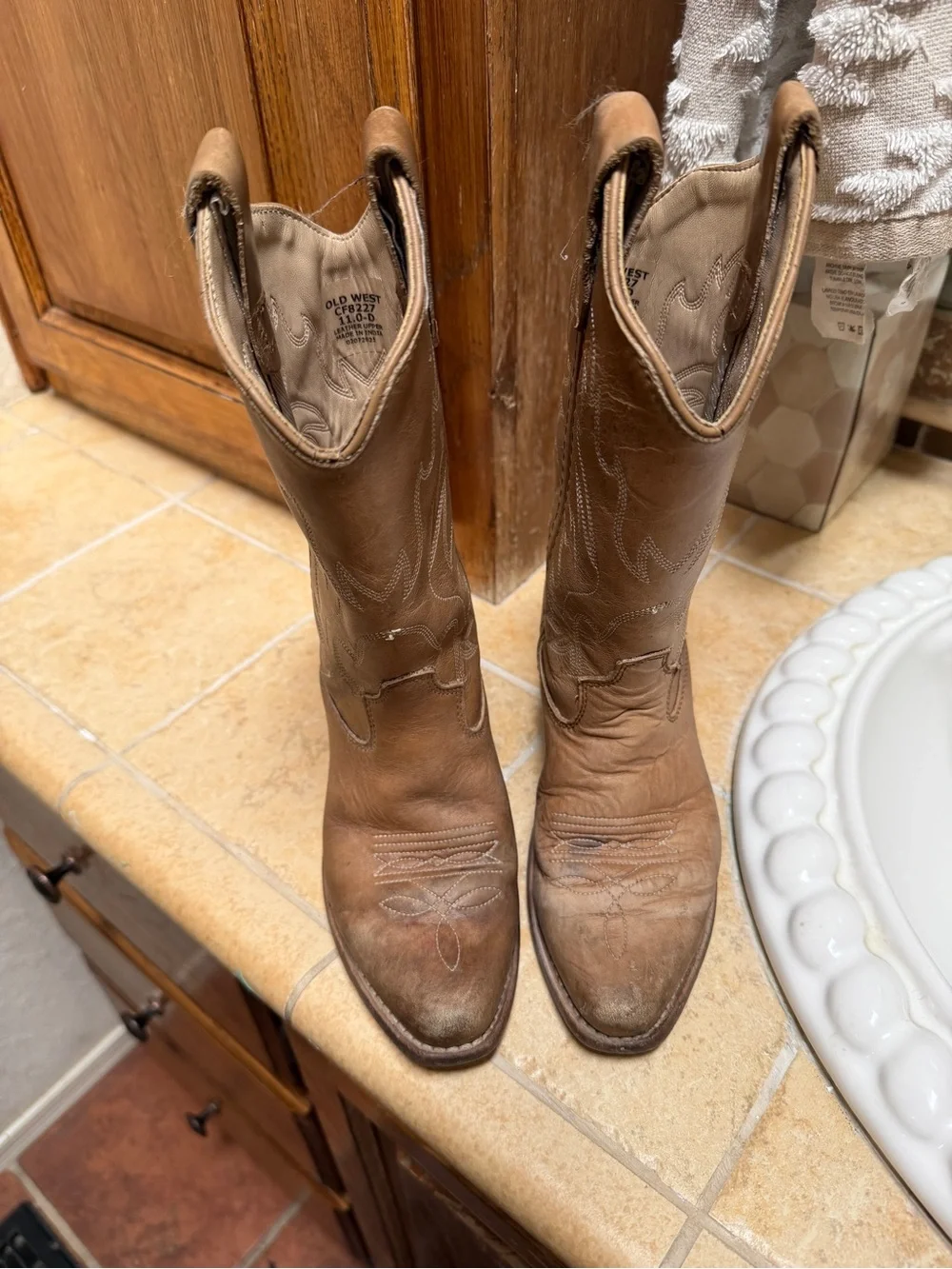 Old West Girls Western Cowboy Boots
